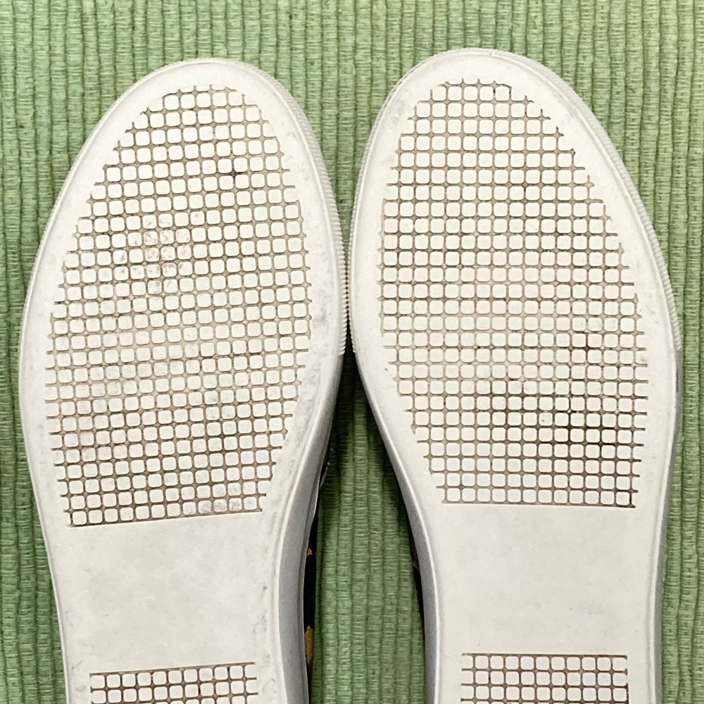 Steve Madden Womens Leopard Print Canvas Slip On Casual Sneakers Shoes SZ US 8 - Picture 9 of 11